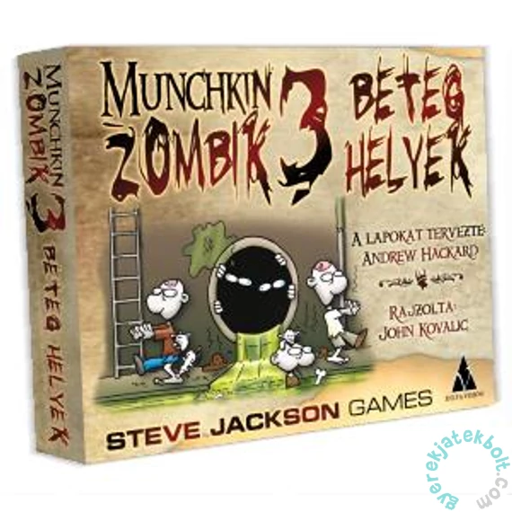 Munchkin Zombik 3 - Beteg helyek kiegészítő (DEL95052)