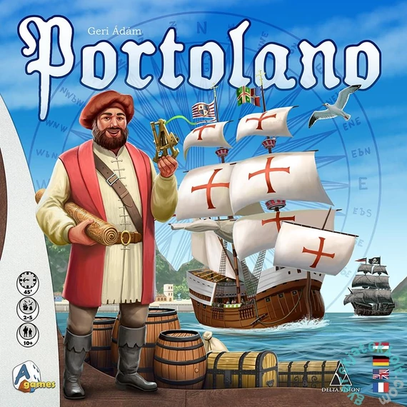 Portolano társasjáték (DEL34554)