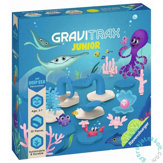 Ravensburger - GraviTrax JUNIOR óceán kiegészítő készlet (27400)