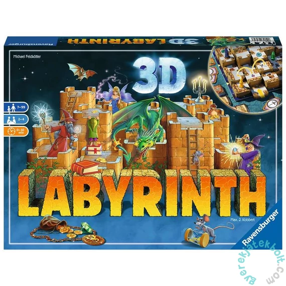 Ravensburger Labirintus 3D társasjáték 