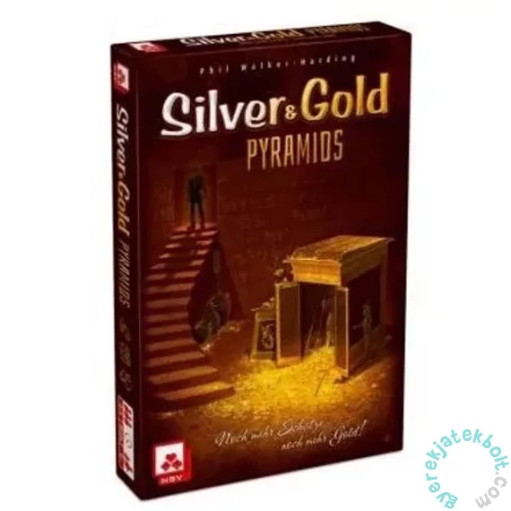 Silver &amp; Gold: Pyramids társasjáték (NSV10010)