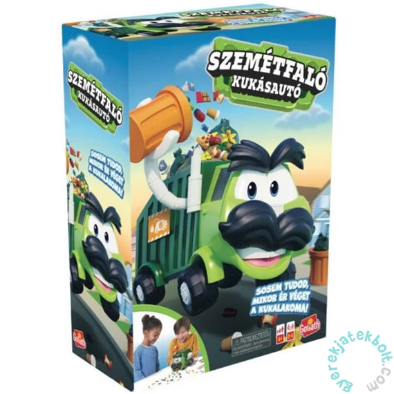 Szemétfaló kukásautó társasjáték (930334)