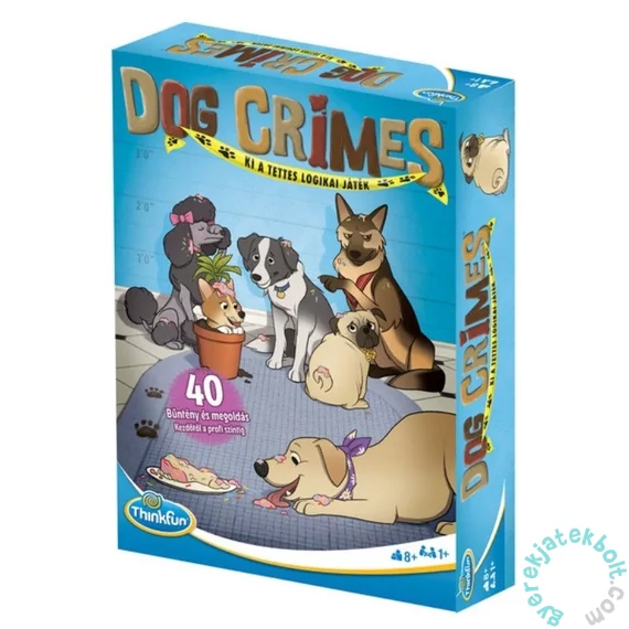 Thinkfun Dog Crimes - Zsivány kutyusok társasjáték (76636)