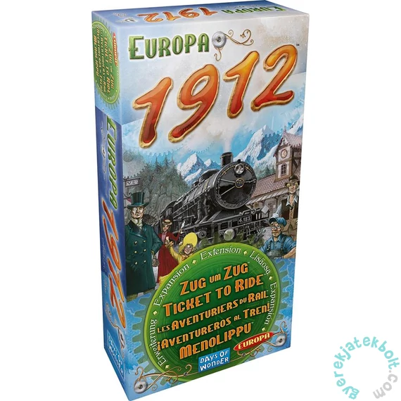 Ticket to Ride KIEGÉSZÍTŐ - Európa 1912 (298114)