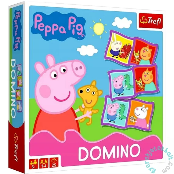 Trefl Peppa Malac Dominó (02066)
