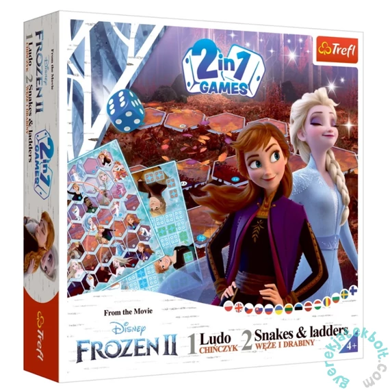Trefl 2 az 1-ben Társasjáték - Jégvarázs 2 (02068)
