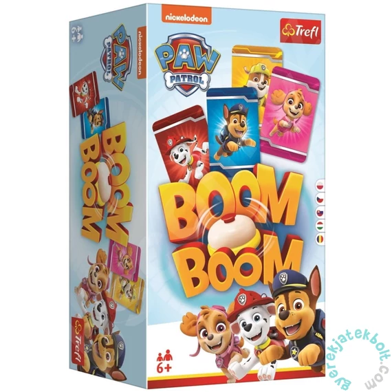 Trefl Boom Boom - Mancs őrjárat társasjáték (01911)