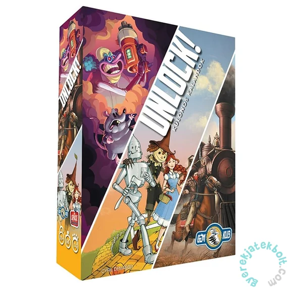 Unlock! 3 - Különös kalandok társasjáték (ASM34606)