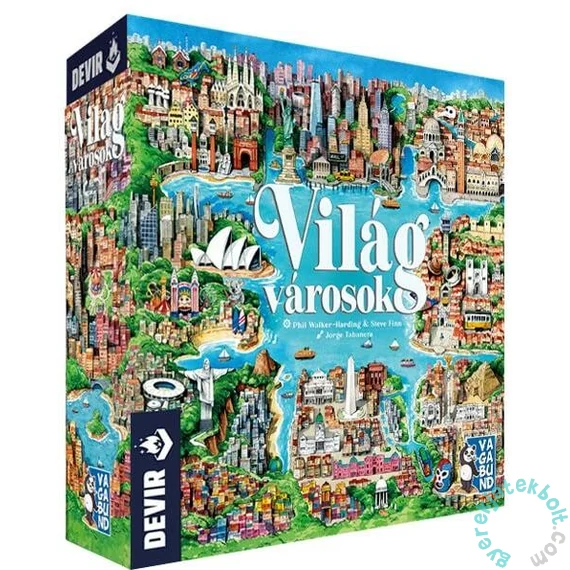 Világvárosok társasjáték (VGBND67470)