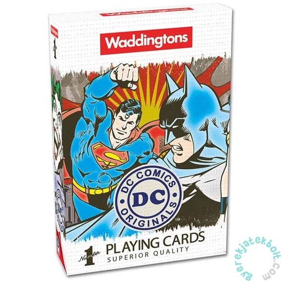 Waddingtons DC Comics francia kártya