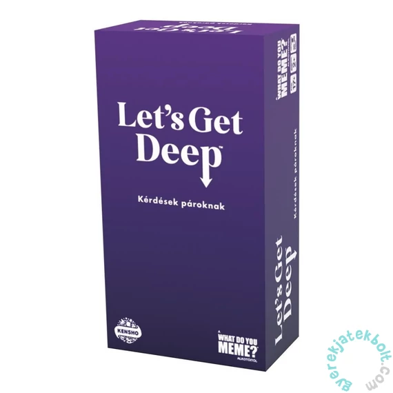 What do you meme? - Let's get deep - kérdések pároknak társasjáték
