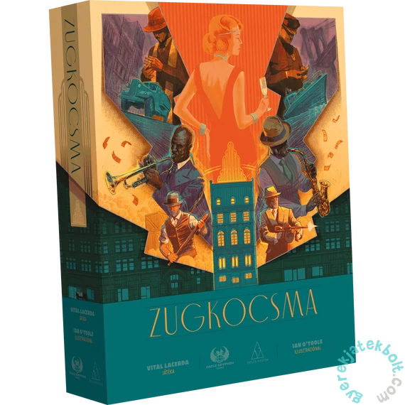 Zugkocsma társasjáték  (DEL34817)