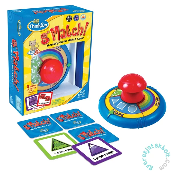 Thinkfun S'Match memóriajáték forgatóval (7912)