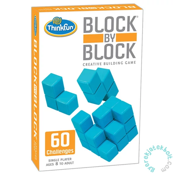 Thinkfun - Block by Block - 4-es puzzle - logikai játék