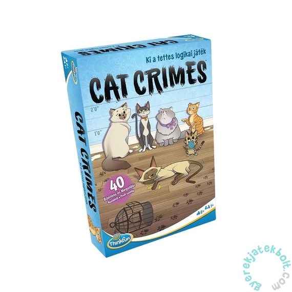 Thinkfun - Zsivány cicák - Ki a tettes logikai játék (61303)