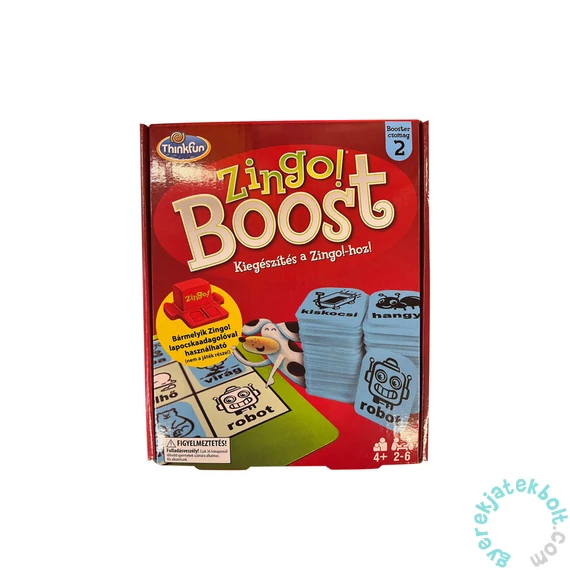 Thinkfun Zingo - Boost társasjáték kiegészítő - 2-es csomag (76612)