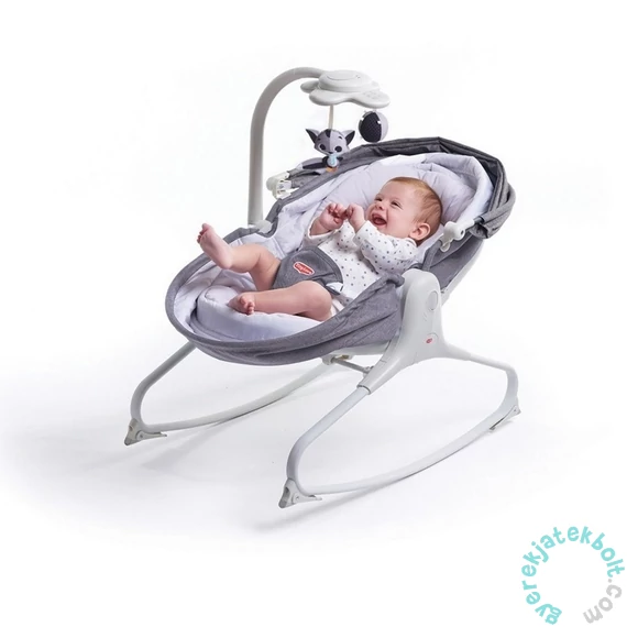Tiny Love Pihenőszék Cozy Rocker Napper 3 az 1-ben babafotel - Heater szürke (TL1805501146N)
