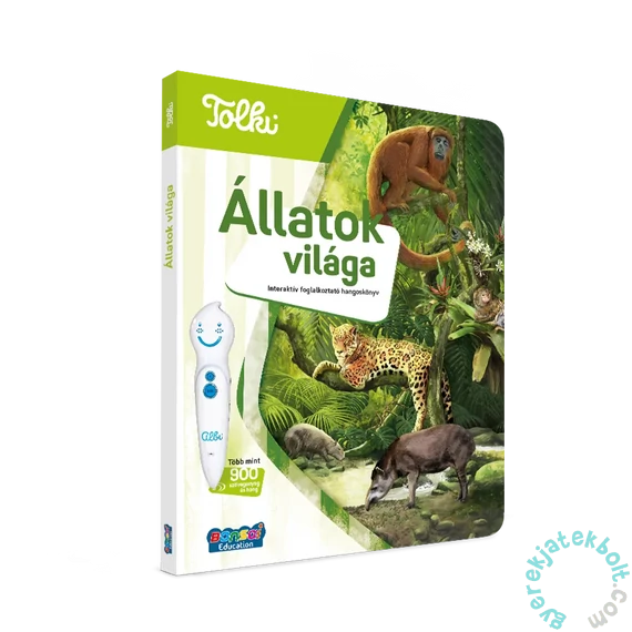 Tolki Interaktív foglalkoztató könyv - Állatok világa (34529)
