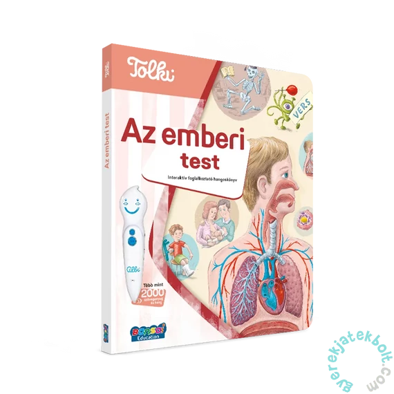 Tolki Interaktív foglalkoztató könyv - Emberi Test (34530)