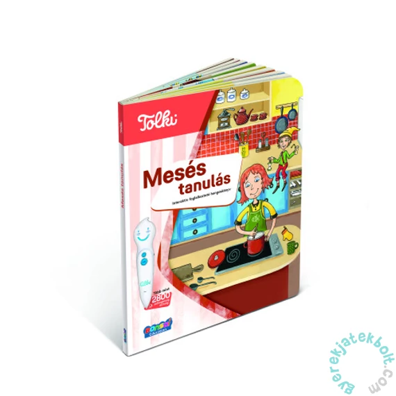 Tolki Interaktív foglalkoztató könyv - Mesés tanulás (62894)