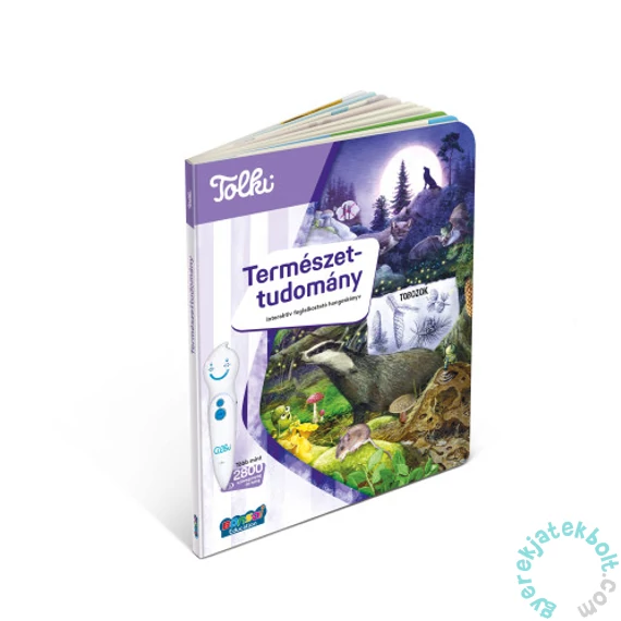 Tolki Interaktív foglalkoztató könyv - Természettudomány (58449)