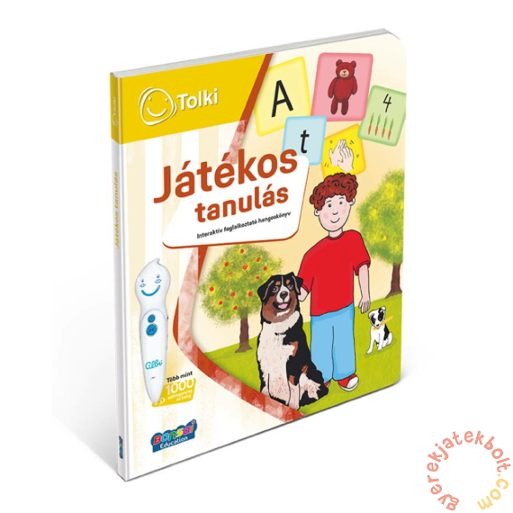Tolki Interaktív foglalkoztató könyv - Játékos tanulás