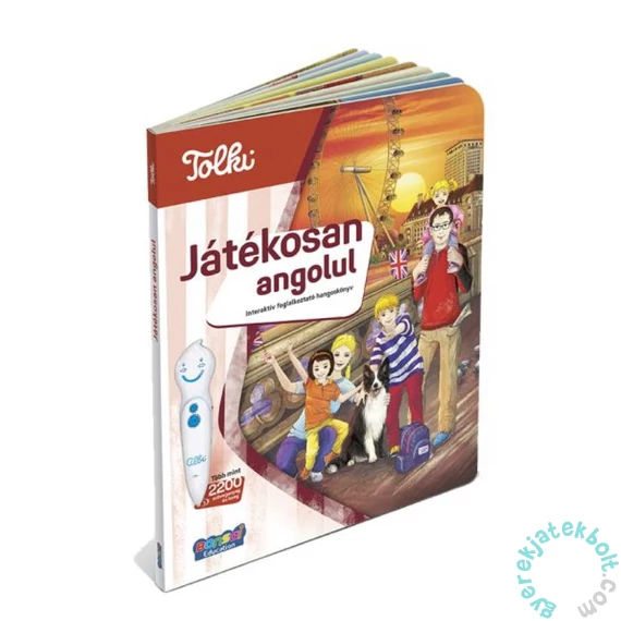 Tolki Interaktív foglalkoztató könyv - Játékosan angolul