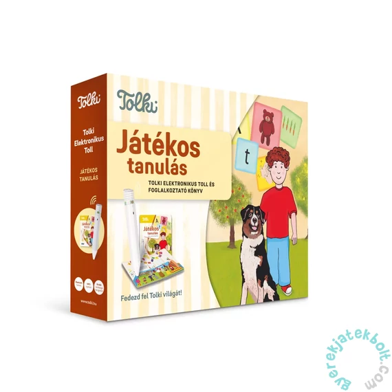 Tolki intraktív könyv és toll szettben - Játékos tanulás (50412)