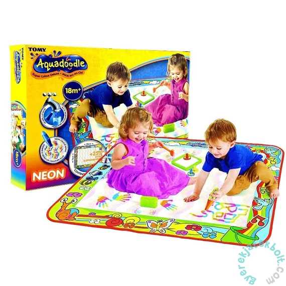 Tomy - Aquadoodle - Szuper színek rajzszőnyeg (72373)