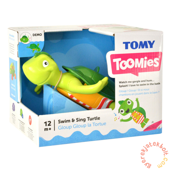 Tomy - Fürdőjáték - Éneklő Úszó Teknős (2712)