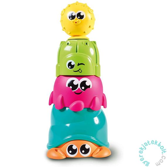 Tomy - 4 az 1-ben Fürdőjáték - Tengeri állatkák (73221C)