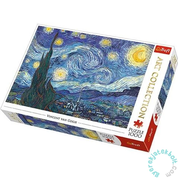 Trefl 1000 db-os Art puzzle - Van Gogh - Csillagos éj (10560)