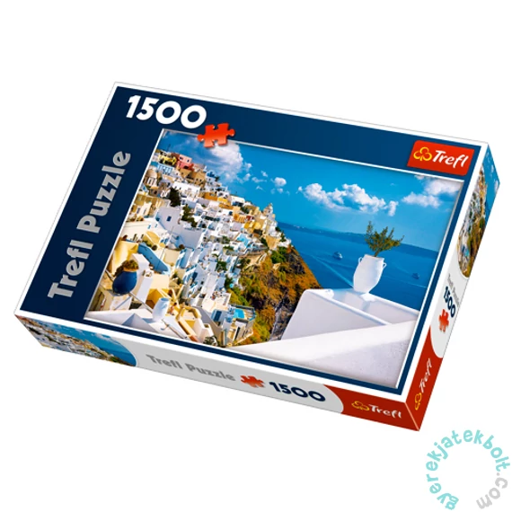 Trefl 1500 db-os puzzle - Santorini, Görögország (26119)