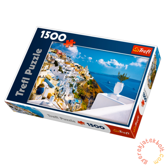 Trefl 1500 db-os puzzle - Santorini, Görögország (26119)