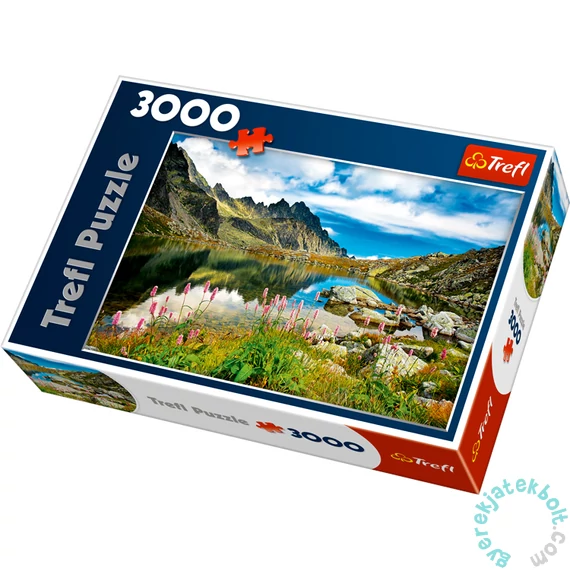 Trefl 3000 db-os puzzle - Starolesnianske tó, Tátra, Szlovákia (33031)