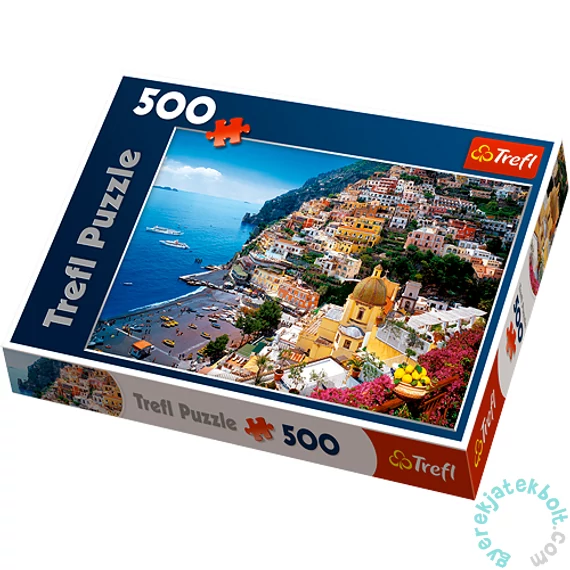 Trefl 500 db-os puzzle - Positano, Amalfi-part, Olaszország (37145)