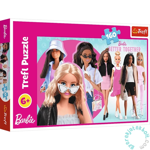 Trefl 160 db-os puzzle  - Együtt a legjobb - Barbie (15419)