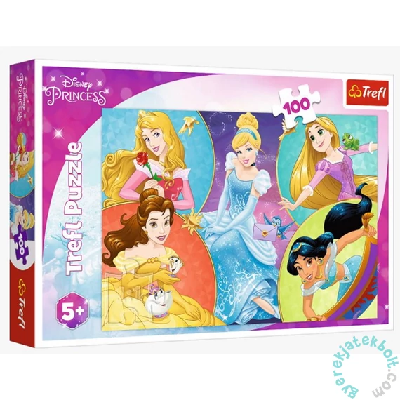 Trefl 100 db-os puzzle - Disney Princess - Csodálatos hercegnők (16419)