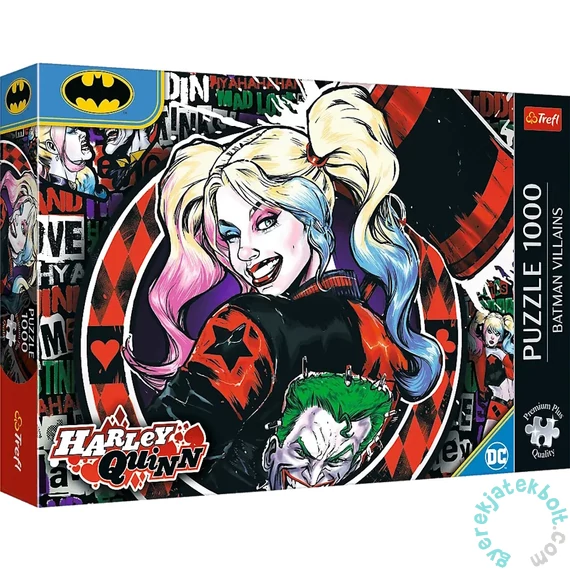 Trefl 1000 db-os Premium Plus puzzle - Batman - Harley Quinn (10837)