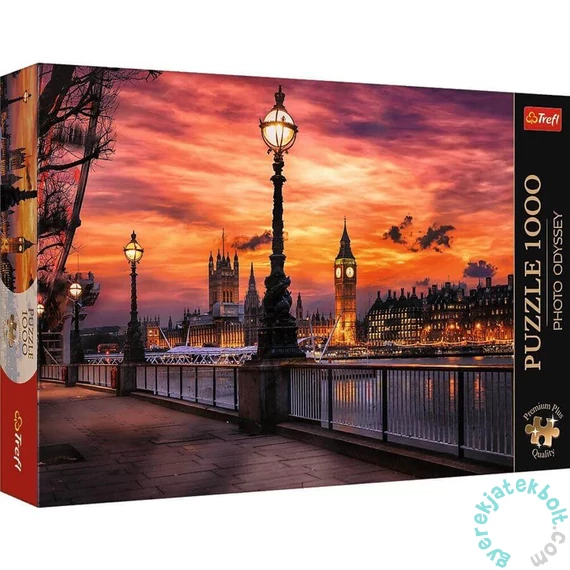 Trefl 1000 db-os Premium Plus puzzle - Big Ben, London (10827)