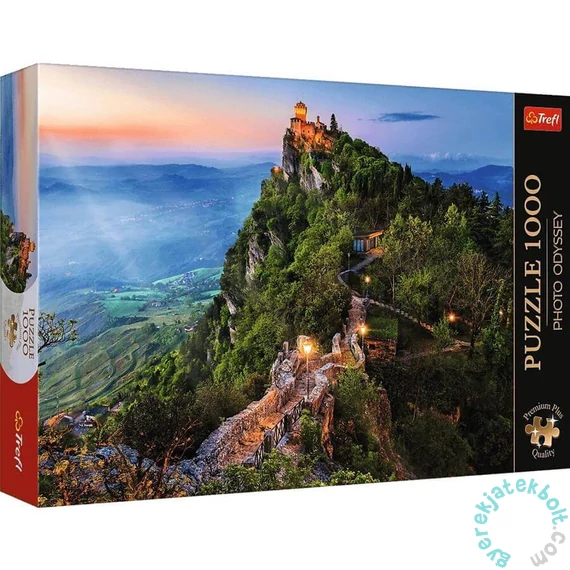Trefl 1000 db-os Premium Plus puzzle - Cesta Tower, San Marino (10822)