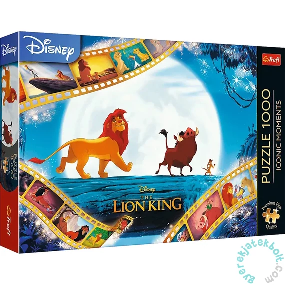 Trefl 1000 db-os Premium Plus puzzle - Disney Princess - Oroszlánkirály (10831)