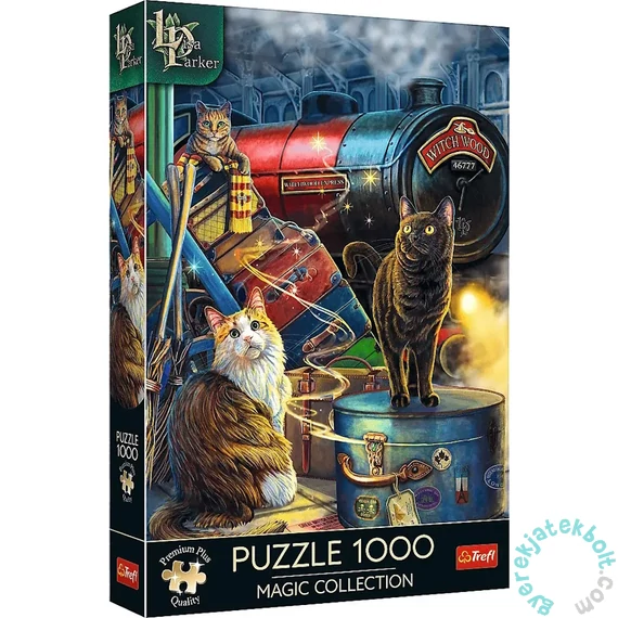 Trefl 1000 db-os Premium Plus puzzle - Magic Collection - Varázslatos expressz - Lisa Parker (10897)