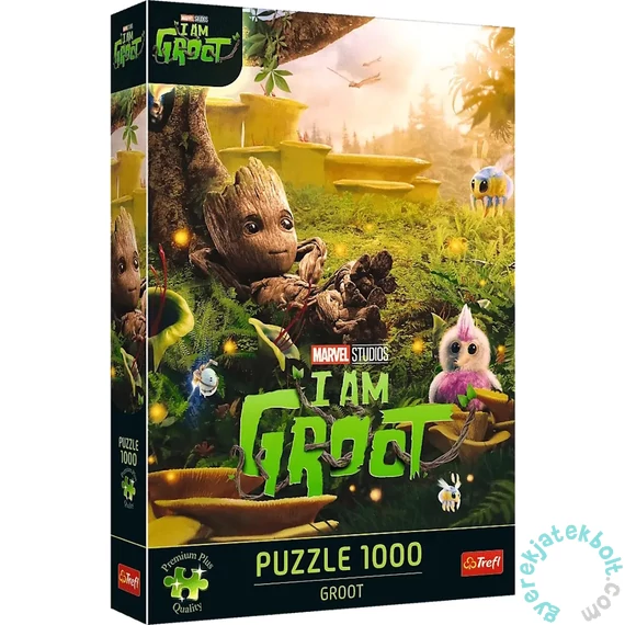 Trefl 1000 db-os Premium Plus puzzle - Marvel - Groot (10834)