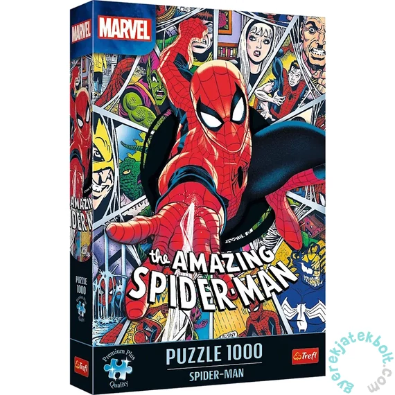 Trefl 1000 db-os Premium Plus puzzle - Marvel Heroes - Pókember (10859)