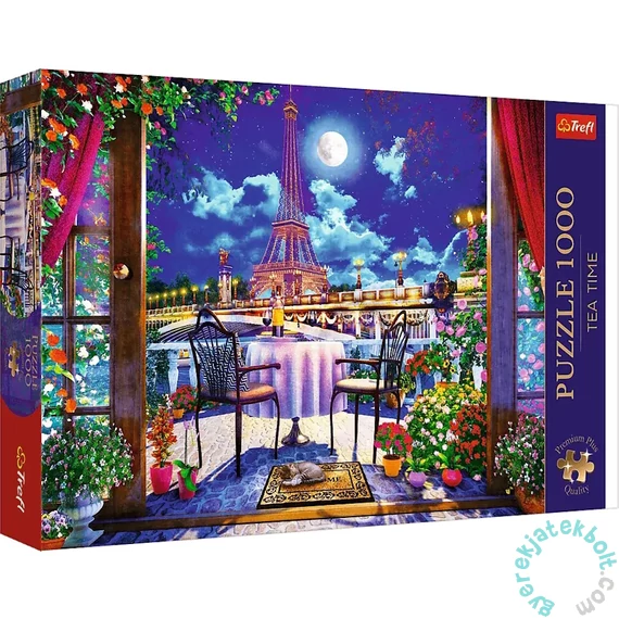 Trefl 1000 db-os Premium Plus puzzle - Tea Time - Prizsi holdfény (10843)