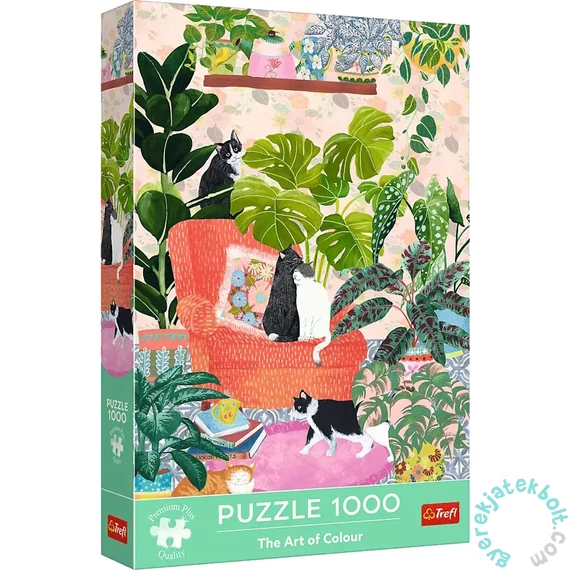 Trefl 1000 db-os Premium Plus puzzle - The Art of Colour - Otthon édes otthon (10892)