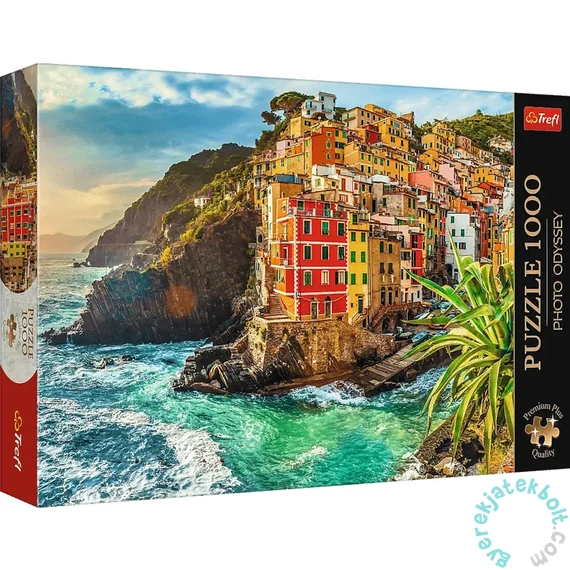 Trefl 1000 db-os Premium Plus puzzle - Town of Riomaggiore, Italy (10855)