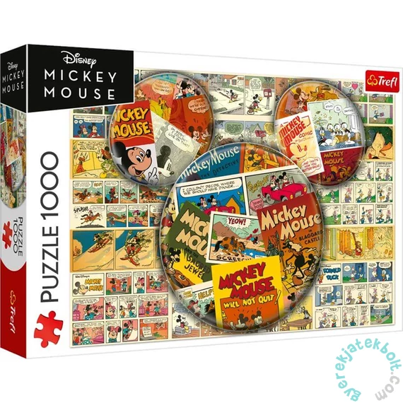 Trefl 1000 db-os puzzle - Disney - Comic Mickey Mouse (10904)