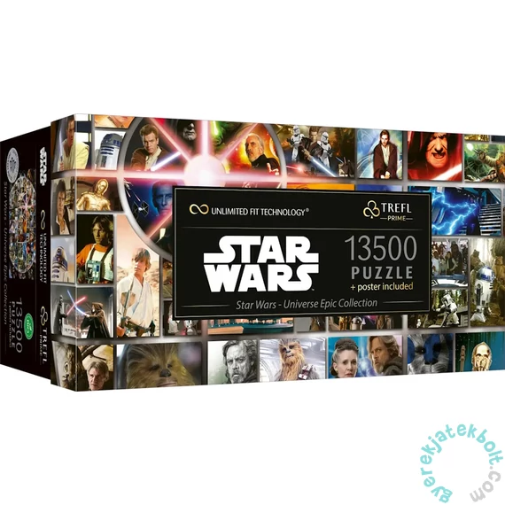 Trefl 13500 db-os UFT puzzle - Star Wars - Universe Epic Collection (81036)